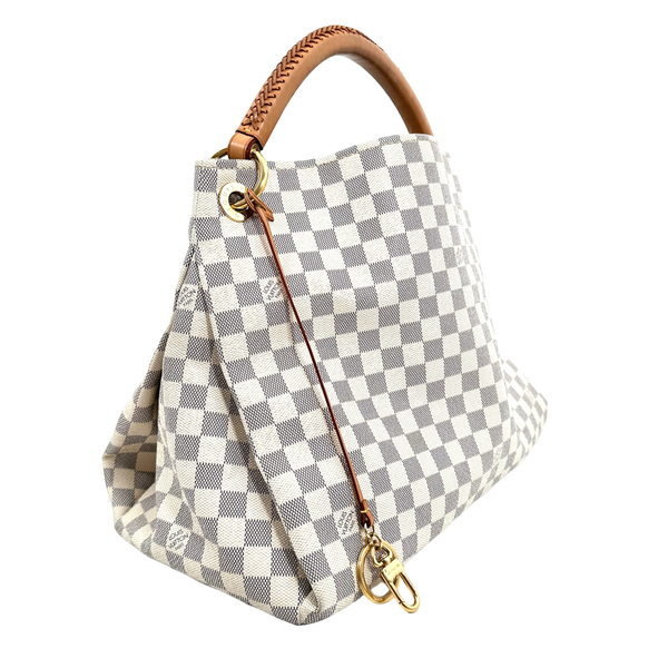 Damier Azur Artsy MM
