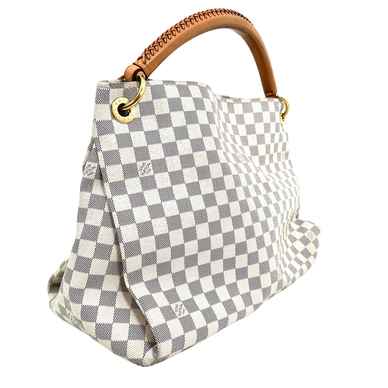 Damier Azur Artsy MM