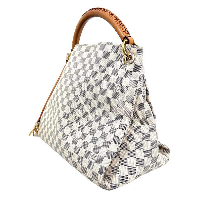 Damier Azur Artsy MM