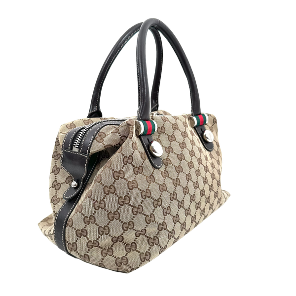 Vintage GG Canvas Handbag