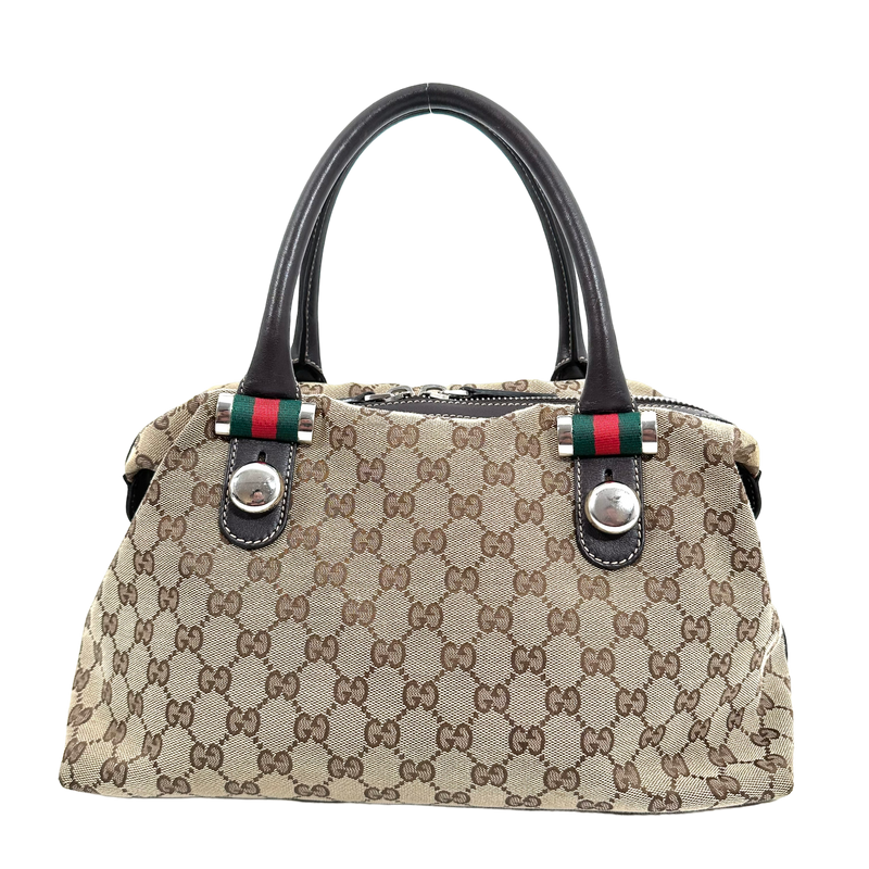 Vintage GG Canvas Handbag