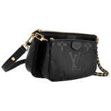 Black Monogram Empreinte Leather Multi Pochette