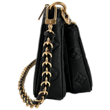 Black Monogram Empreinte Leather Multi Pochette