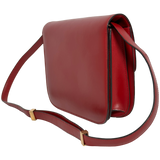 Medium Classic Bag in Box Calfskin Red