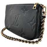 Black Monogram Empreinte Leather Multi Pochette