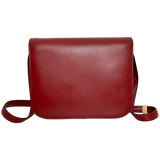Medium Classic Bag in Box Calfskin Red