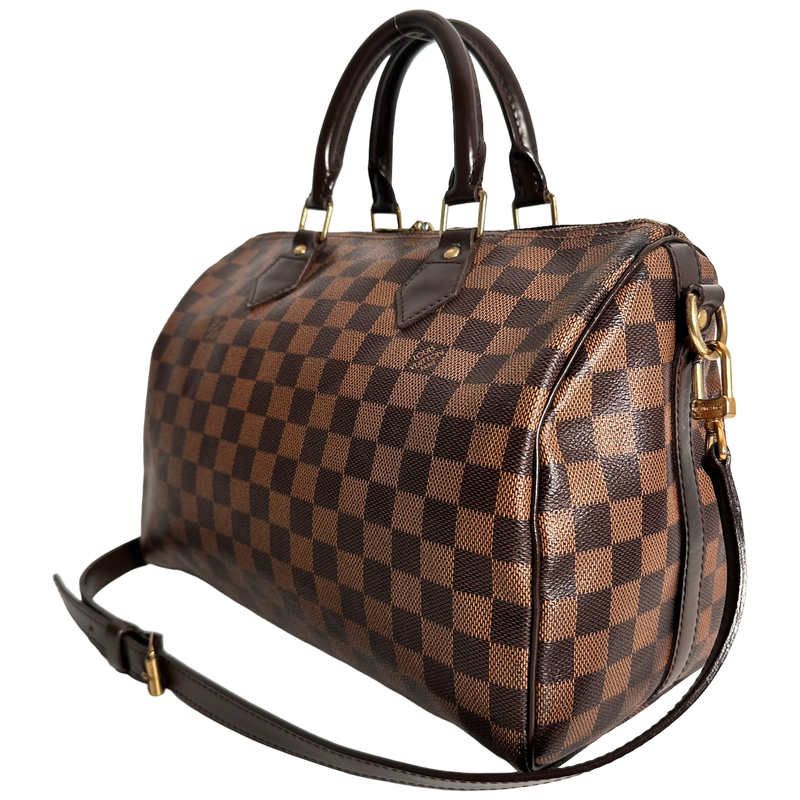 Speedy Bandoulière 30 Damier Ebene