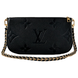 Black Monogram Empreinte Leather Multi Pochette