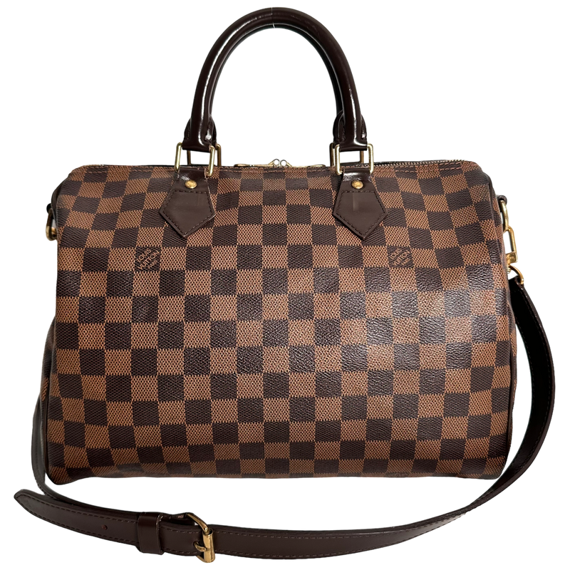 Speedy Bandoulière 30 Damier Ebene