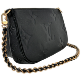 Black Monogram Empreinte Leather Multi Pochette