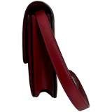 Medium Classic Bag in Box Calfskin Red