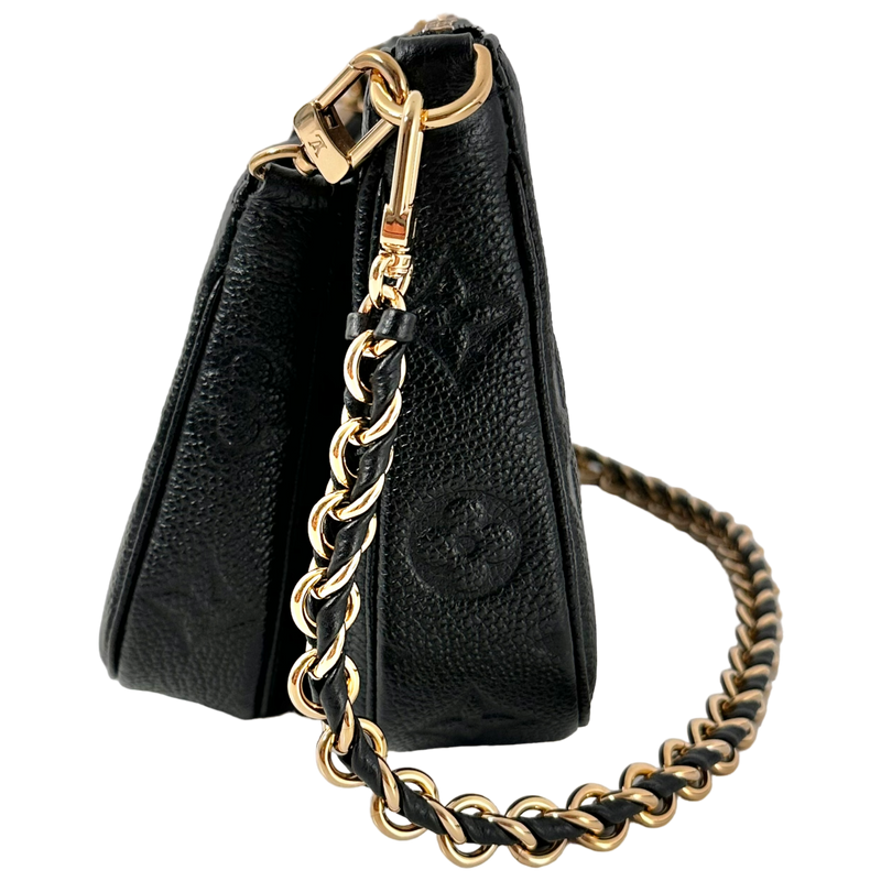 Black Monogram Empreinte Leather Multi Pochette