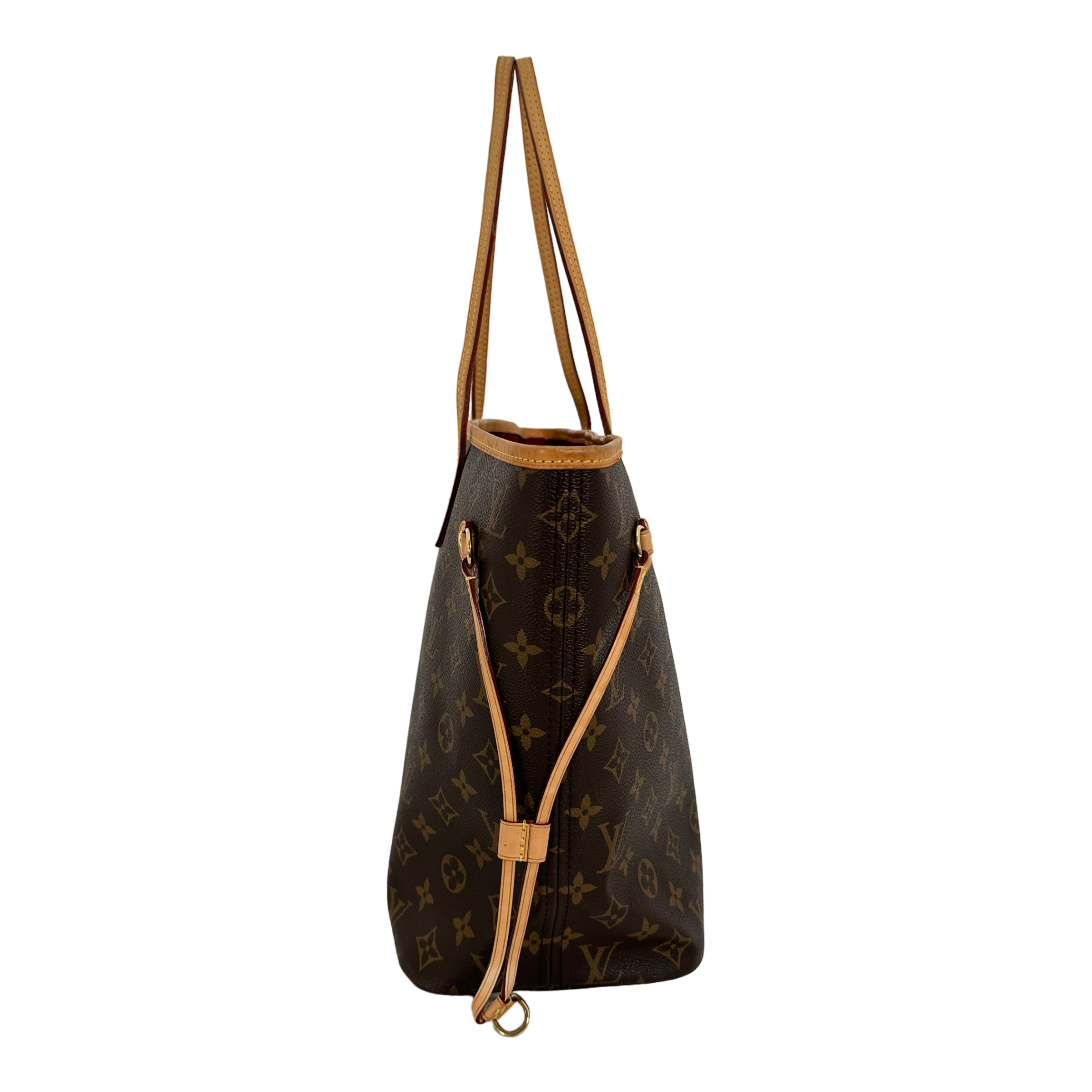 Monogram Neverfull MM - Peony w/ Pouch