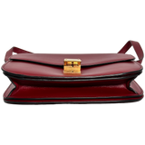 Medium Classic Bag in Box Calfskin Red