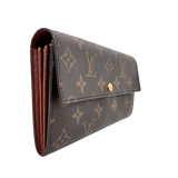 Monogram Wallet with Chain