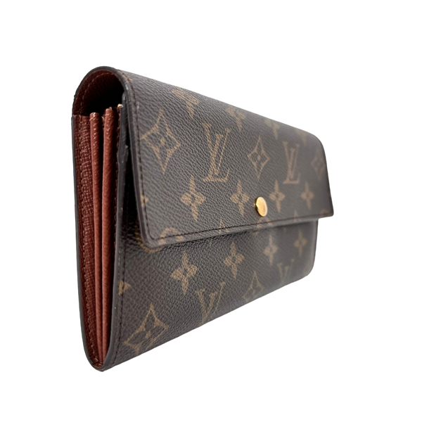 Monogram Wallet with Chain