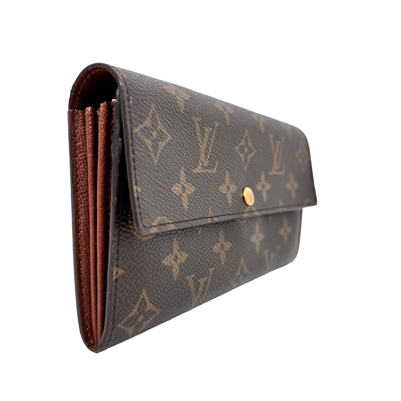 Monogram Wallet with Chain