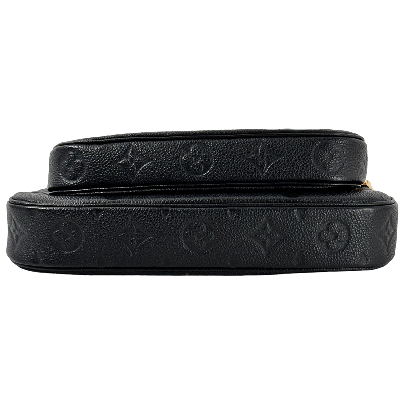 Black Monogram Empreinte Leather Multi Pochette