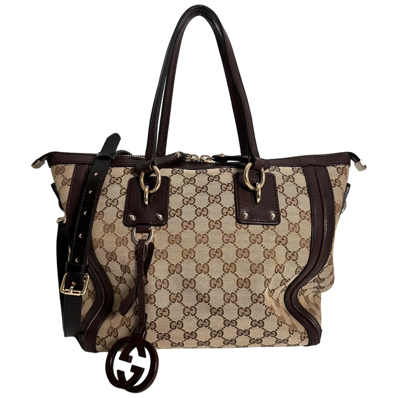 Brown Canvas Tote