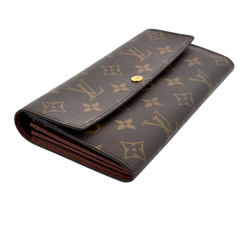 Monogram Wallet with Chain