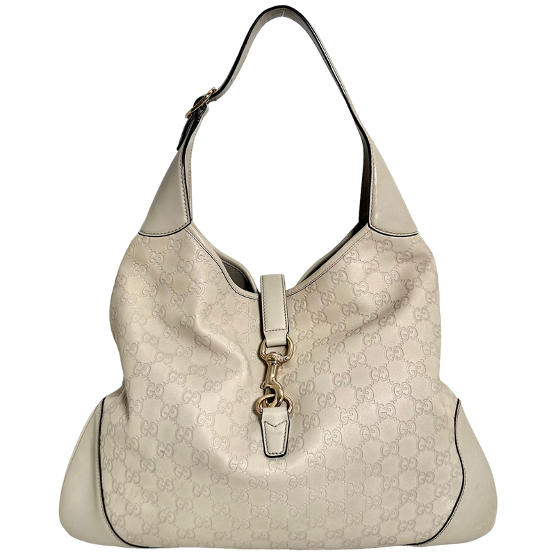 Large Jackie Guccissima Shoulder Bag
