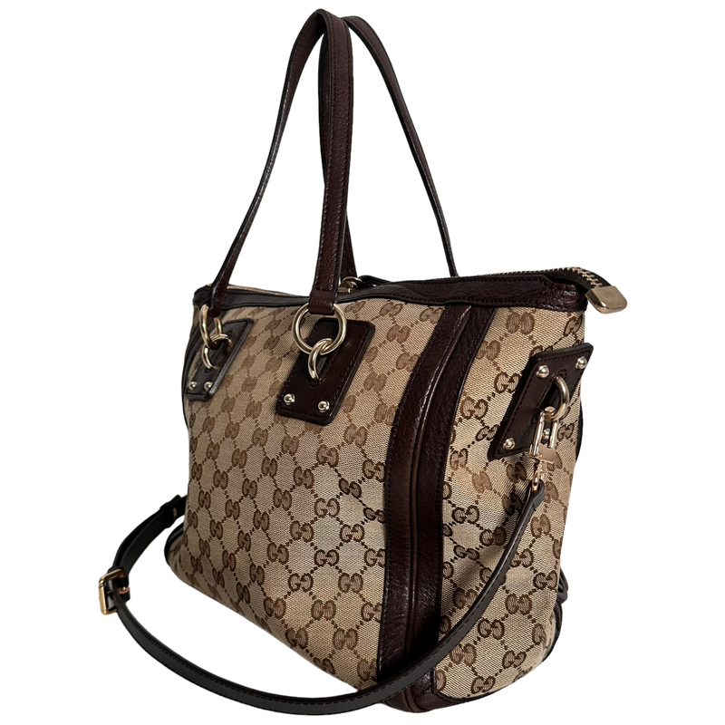 Brown Canvas Tote