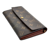 Monogram Wallet with Chain