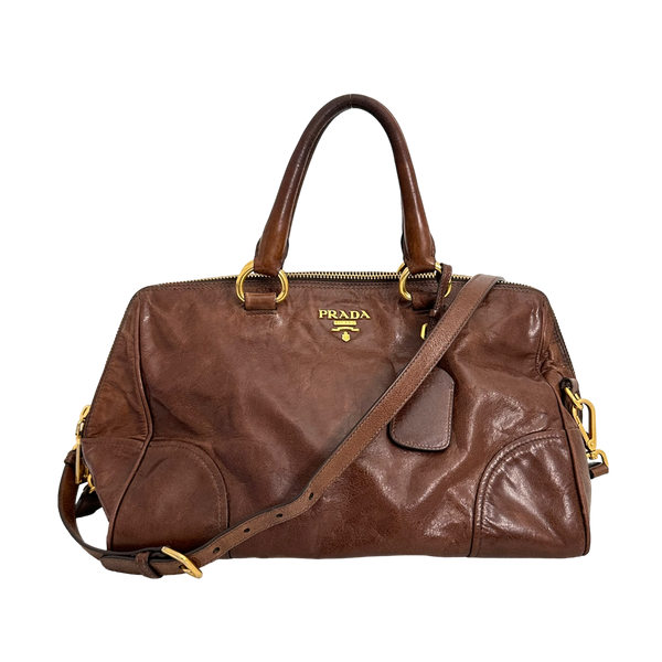 Brown Vitello Shine