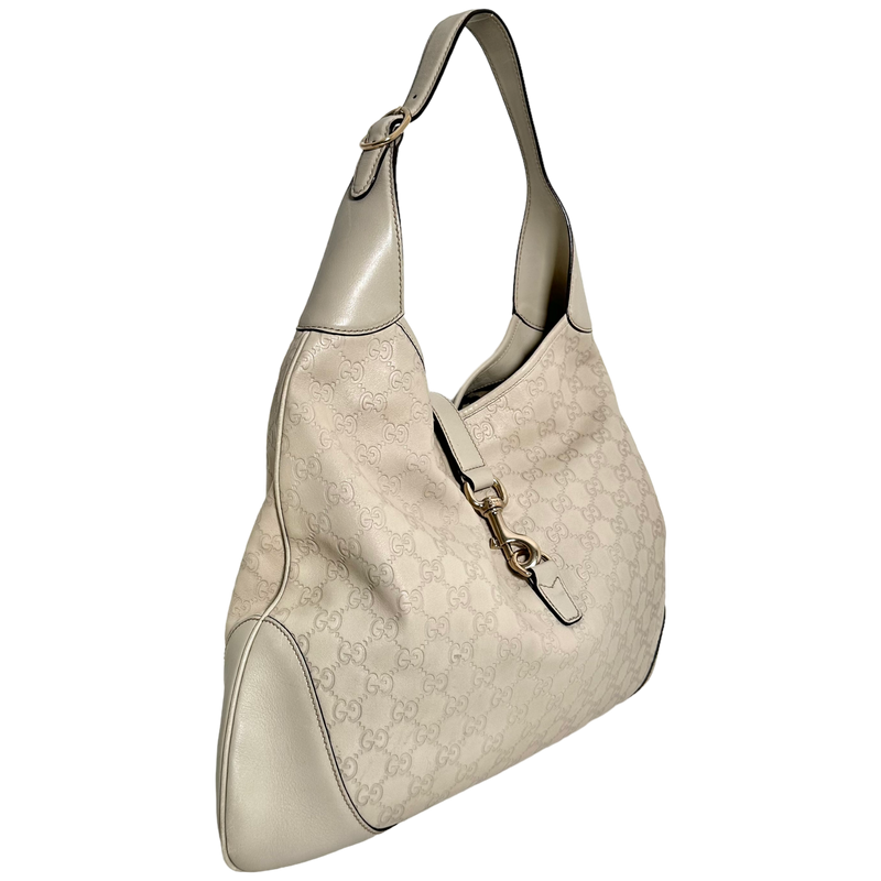 Large Jackie Guccissima Shoulder Bag