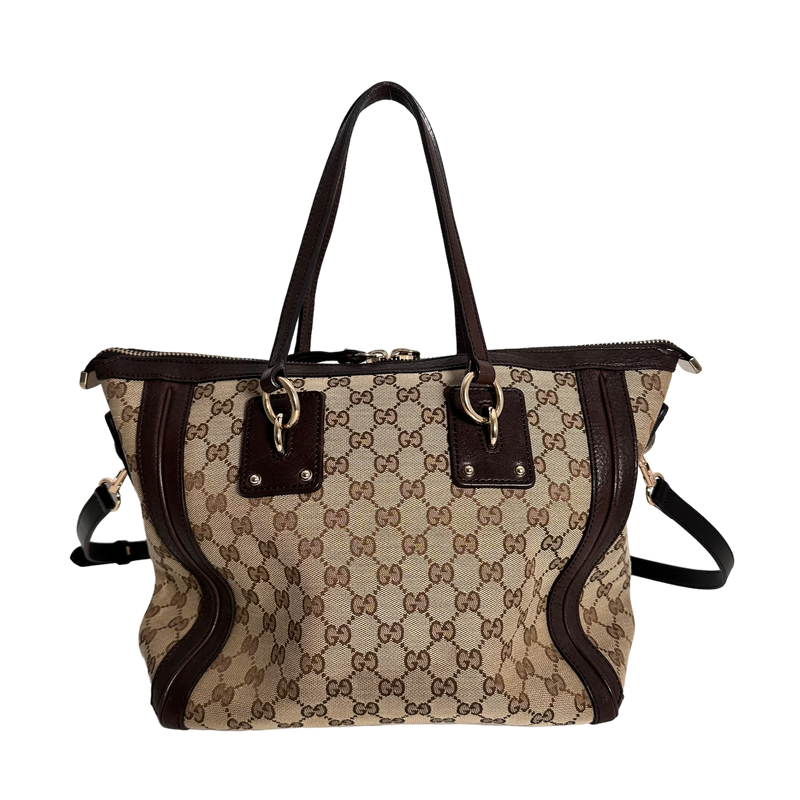Brown Canvas Tote