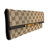 GG Canvas Bamboo Bar Crossbody