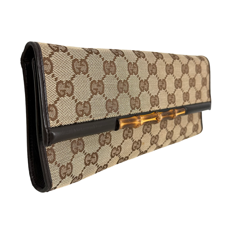 GG Canvas Bamboo Bar Crossbody