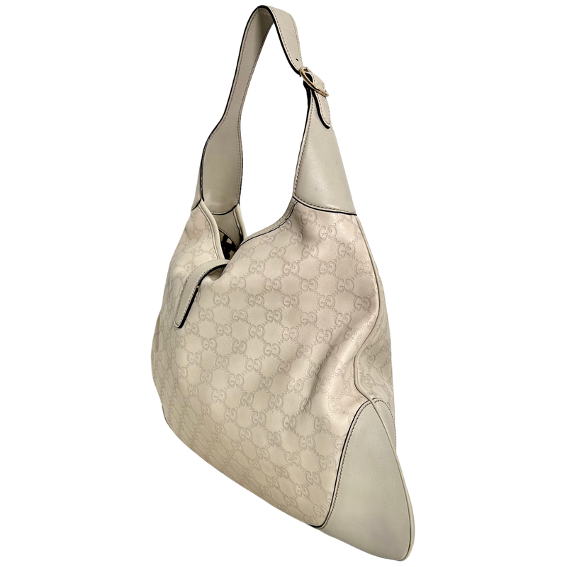 Large Jackie Guccissima Shoulder Bag