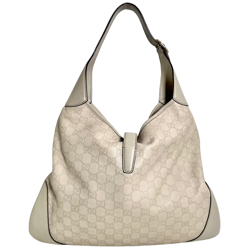 Large Jackie Guccissima Shoulder Bag