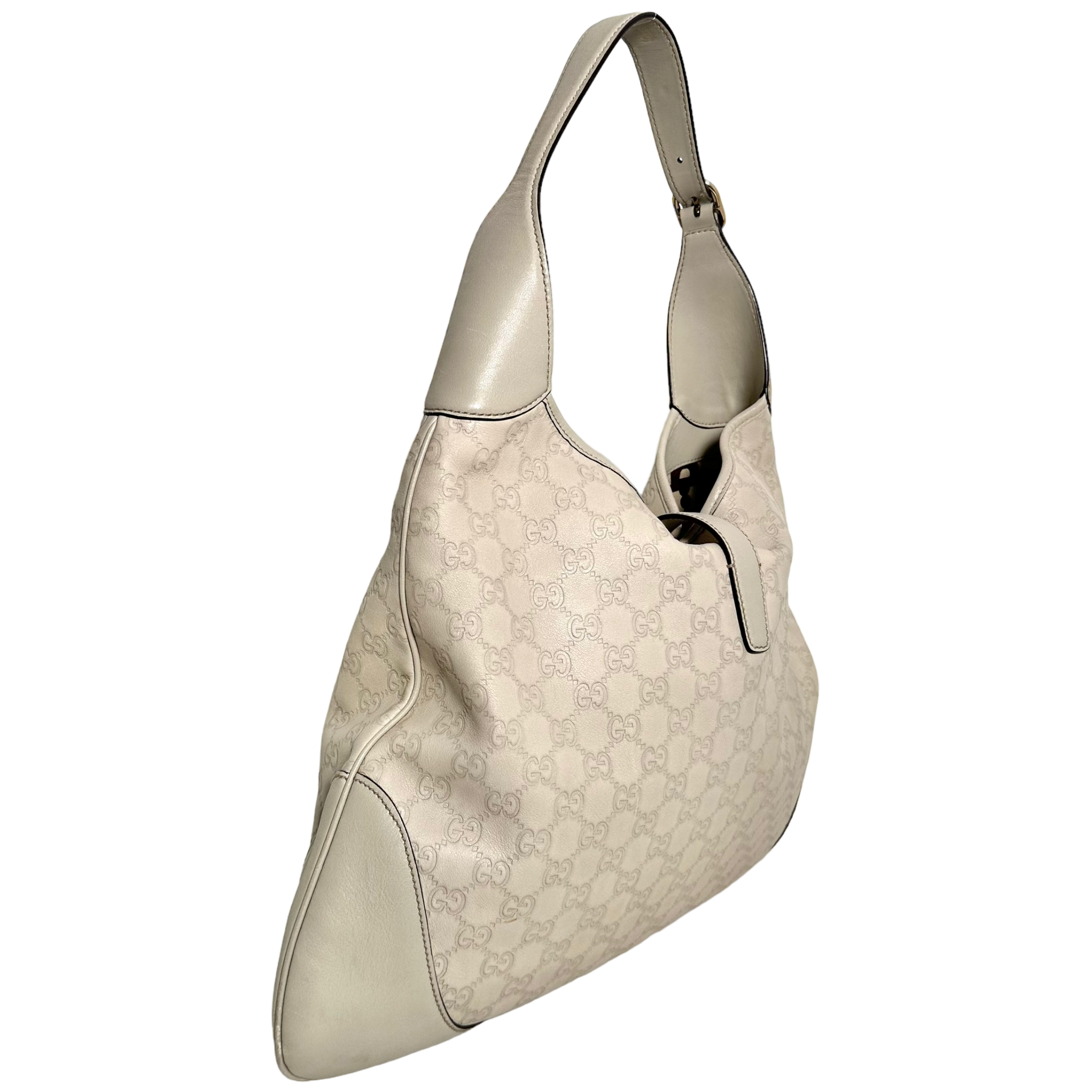Large Jackie Guccissima Shoulder Bag