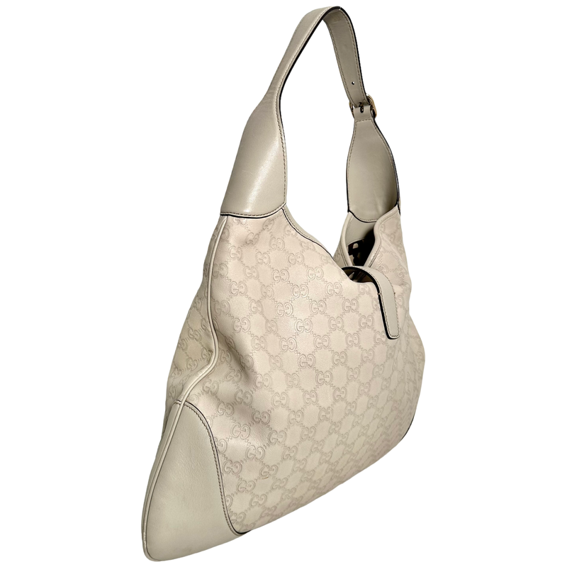 Large Jackie Guccissima Shoulder Bag