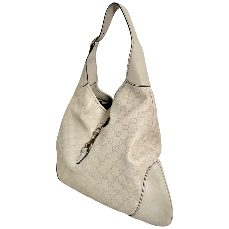 Large Jackie Guccissima Shoulder Bag