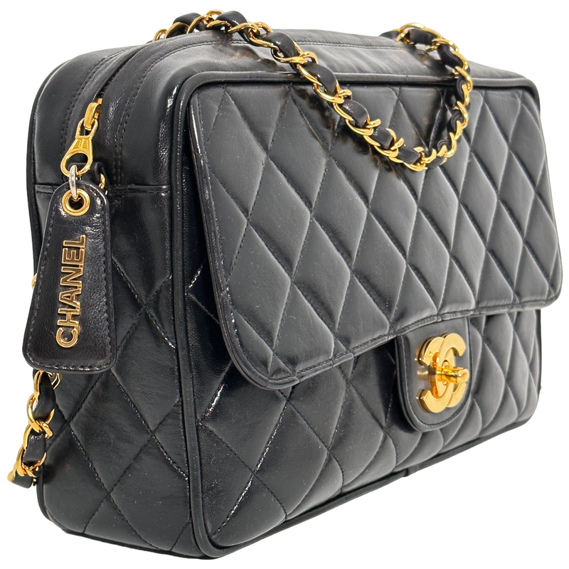 Large Quilted Camera Bag