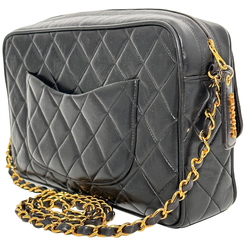 Large Quilted Camera Bag