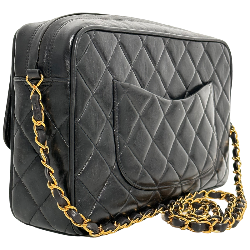 Large Quilted Camera Bag