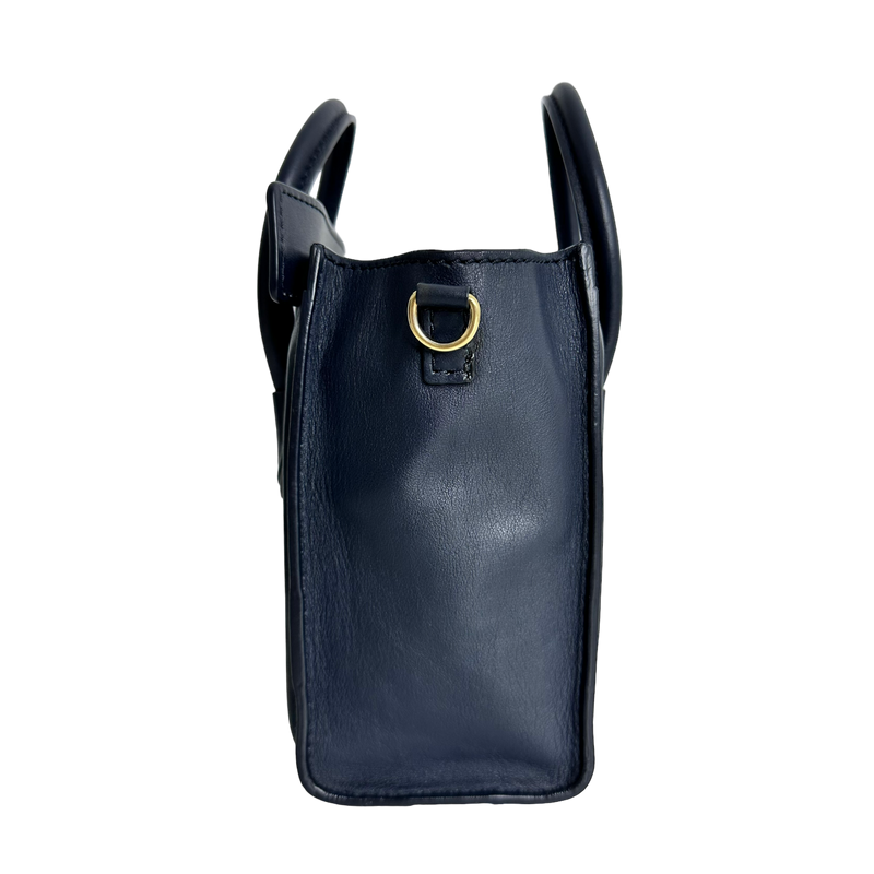 Navy Nano Luggage Tote
