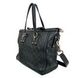 Guccissima Dark Seaweed Green Tote
