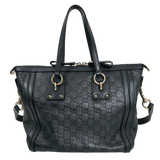 Guccissima Dark Seaweed Green Tote
