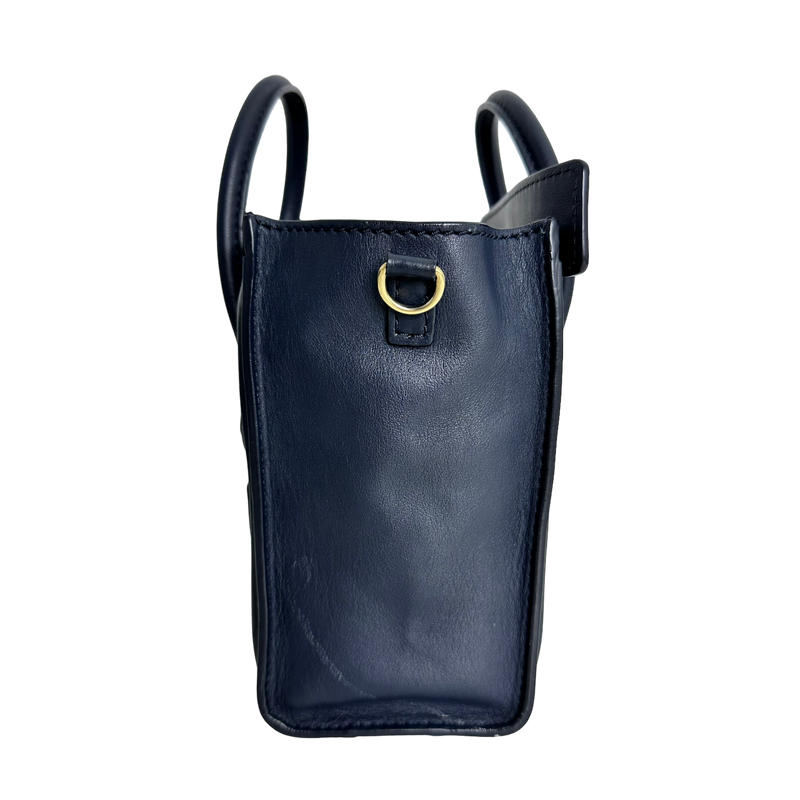 Navy Nano Luggage Tote