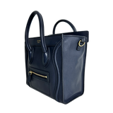 Navy Nano Luggage Tote