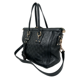 Guccissima Dark Seaweed Green Tote