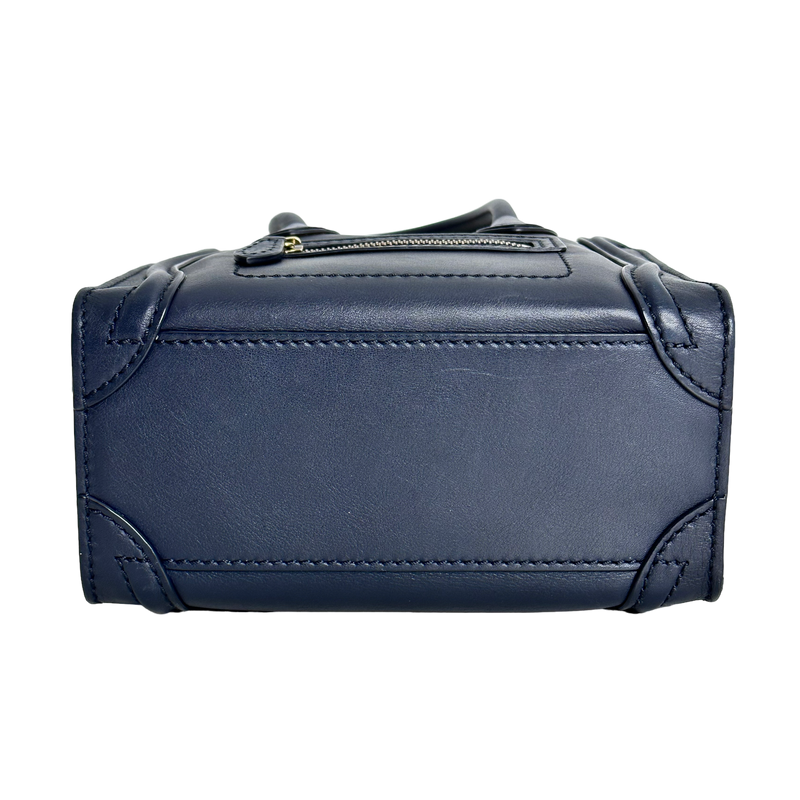 Navy Nano Luggage Tote
