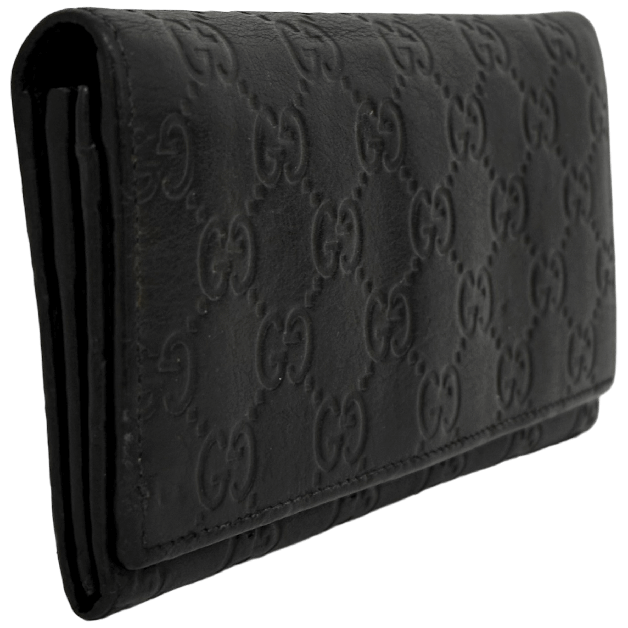Black Bi-Fold Guccisima Wallet