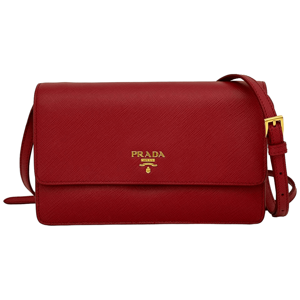 Red Saffiano WOC