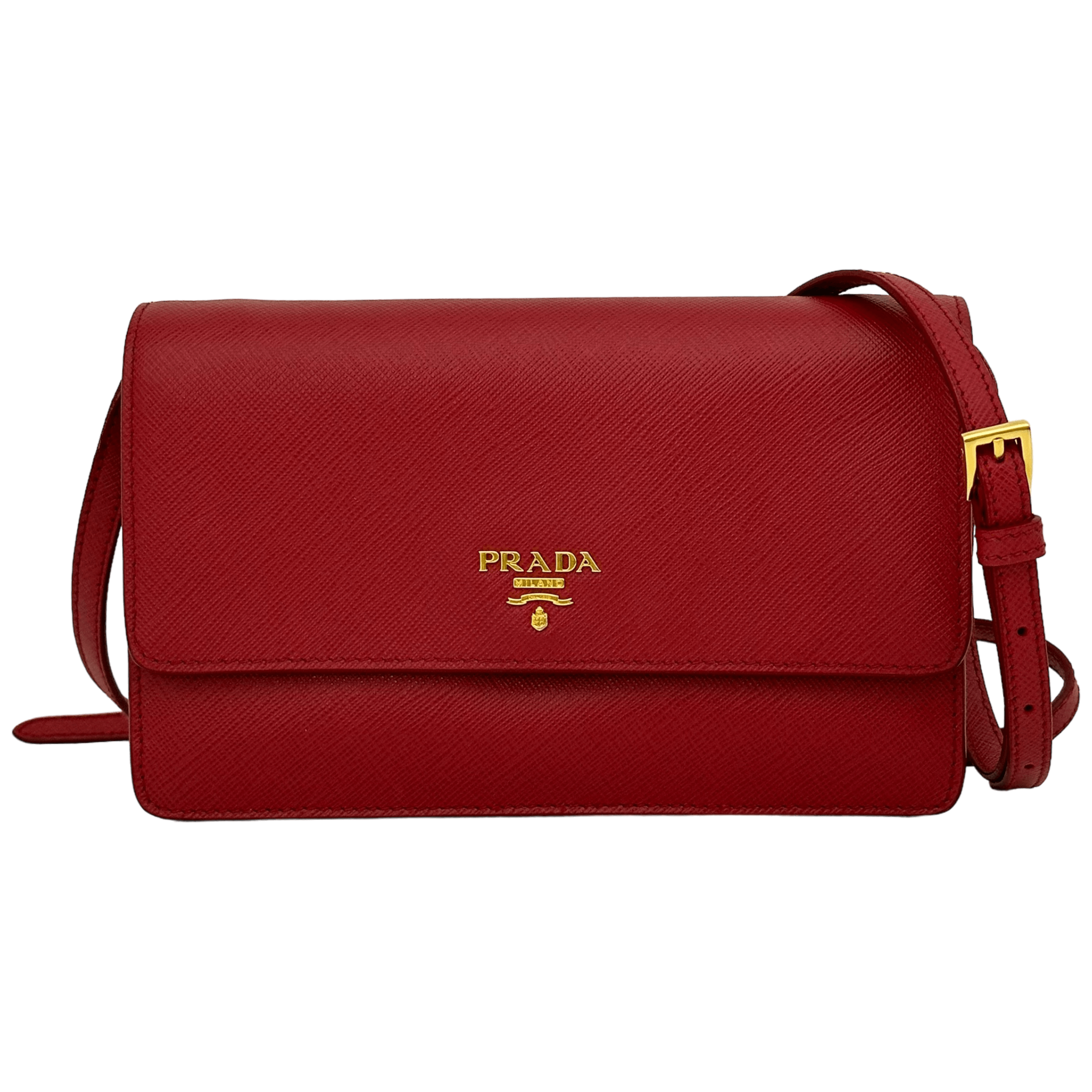 Red Saffiano WOC